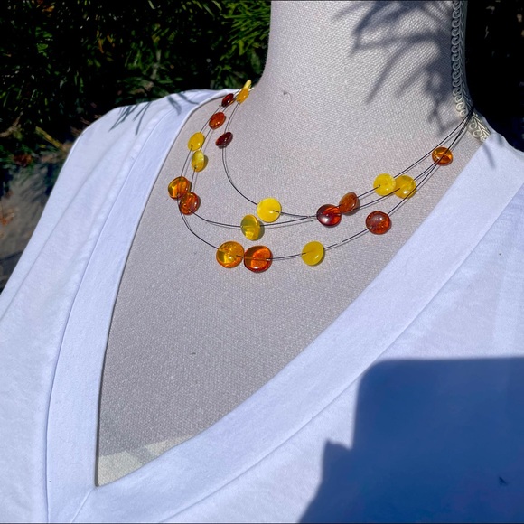 Amber necklace - Picture 2 of 4
